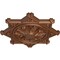 Ekena Millwork Antilles Ceiling Medallion (Fits Canopies up to 6"), 38 1/4"OD x 1 1/2"P, Polished Copper CM38ANPOS - alternate 2